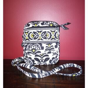 Vera Bradley Mini Hipster Fanfare Crossbody/Shoulder Adjustable Strap‎ EUC